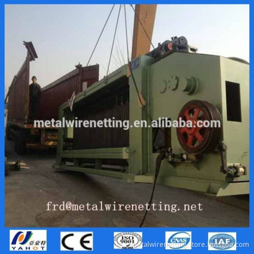 2015 trade assurance 100% return to Customer River Bank Construction gabion mesh machine